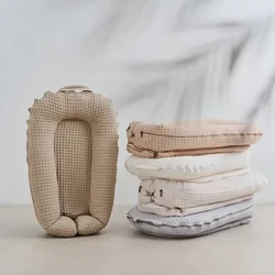 Cuna de viaje plegable para recien nacido - ligera y lavable