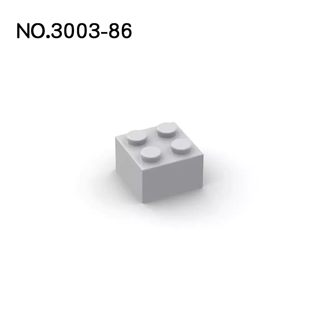 Piezas de 20 piezas MOC para niños, 3003 piezas de ladrillo 2x2 compatibles, bloques de construcción DIY, piezas de bloques de construcción, rompecabezas para niños, regalo de juguete - imagen 5