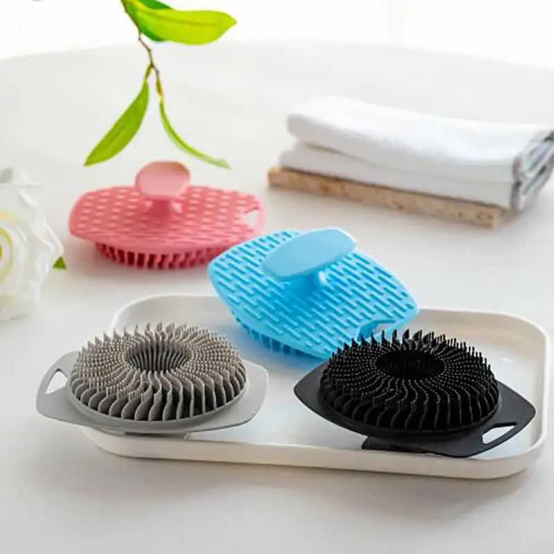 Cepillo exfoliante de silicona suave para bebés – Baño y masaje - imagen 5