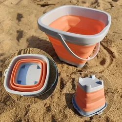 Set de playa para niños – Cubo plegable, pala y moldes