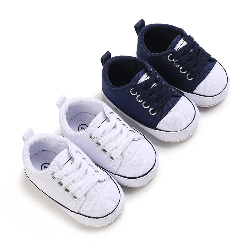 Somenie Zapatitos de lona bebé suela blanda - imagen 2