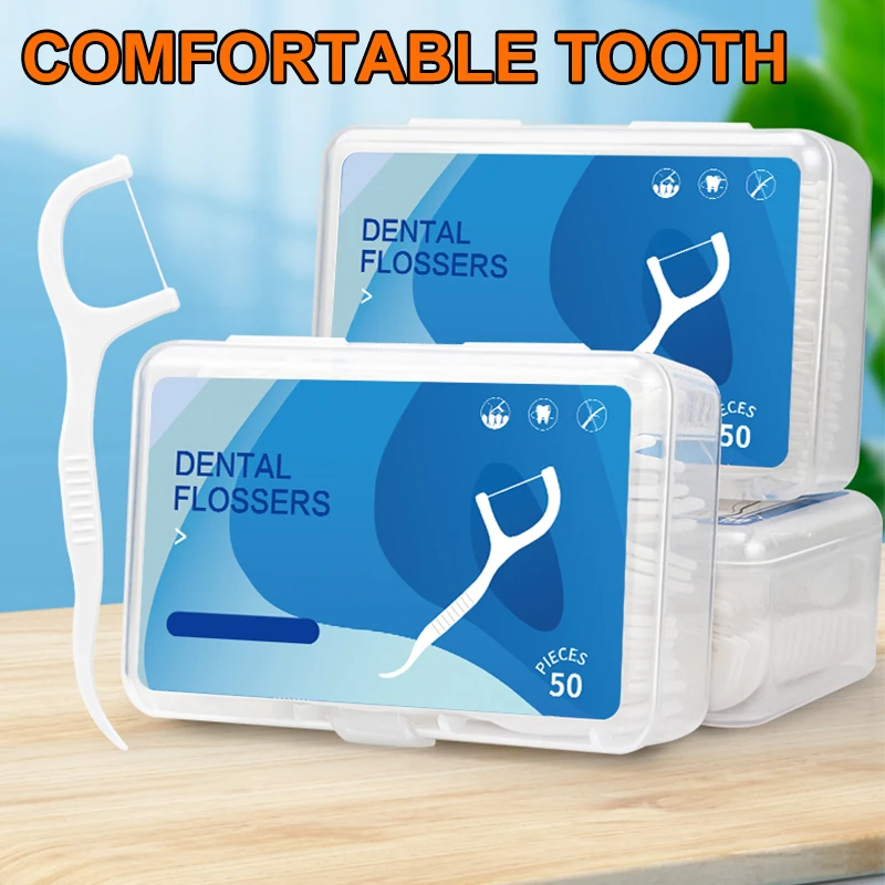 Hilo dental en caja 3/6/9, cuidado bucal uno hecho, kit asequible, hilo dental, cepillo interdental y suministros de limpieza interdenta - imagen 2