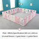 Pink white 26pcs