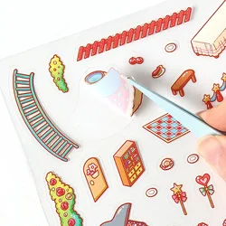 Pegatinas decorativas 3D estilo cartoon para cuarto infantil