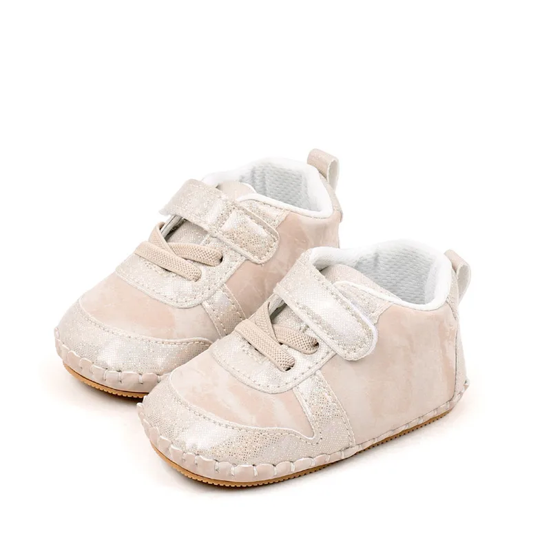 Nuevos zapatos de bebé para niños y niñas, zapatos informales antideslizantes de suela suave a la moda para primavera y otoño para recién nacidos - imagen 2
