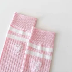Calcetines largos de algodón para niños - Primavera y otoño