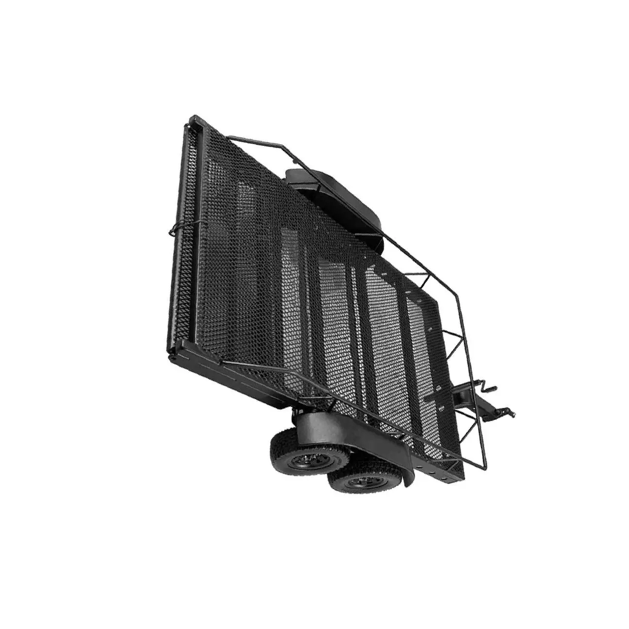 1/10 RC remolque RC coche portador de carga para Axial SCX10 D90 RC modelo de coche Capra coches remolque camión de alta resistencia accesorios de coche RC - imagen 4