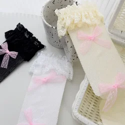 JK Calcetines encaje con volantes para niña – Finos verano