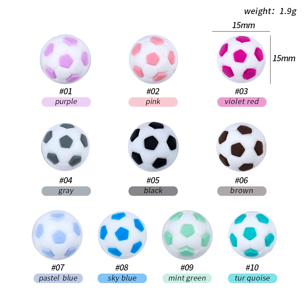10pcs Football Mix