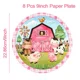 8pcs 9inch plate