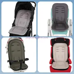 Almohadilla transpirable de algodón para cochecito – Lavable a máquina