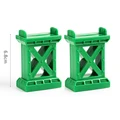 2pcs green piers