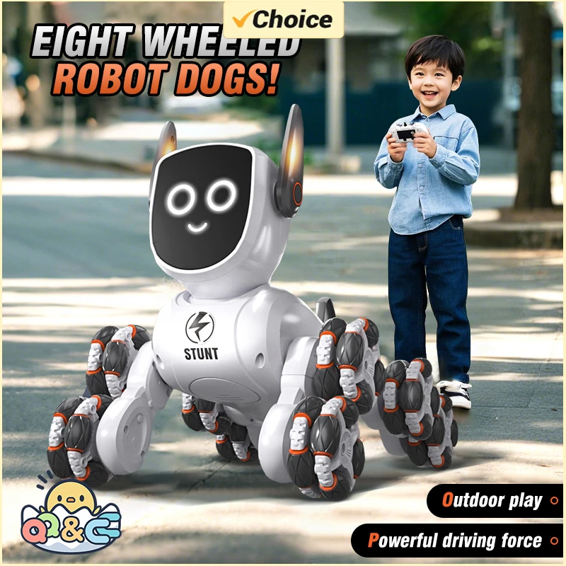 Perro robot interactivo con voz y gestos – Control remoto - imagen 3
