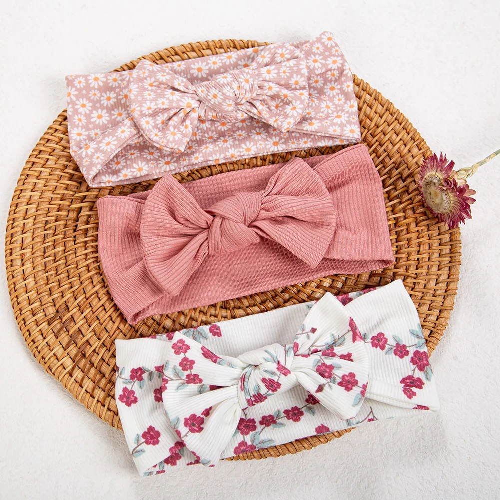 Diademas Dasiy vintage con floral y corazón rojo para niña - imagen 2