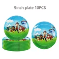 10pcs 9inch plates