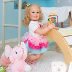 NPK muñeca reborn Cammi realista cuerpo completo para niña