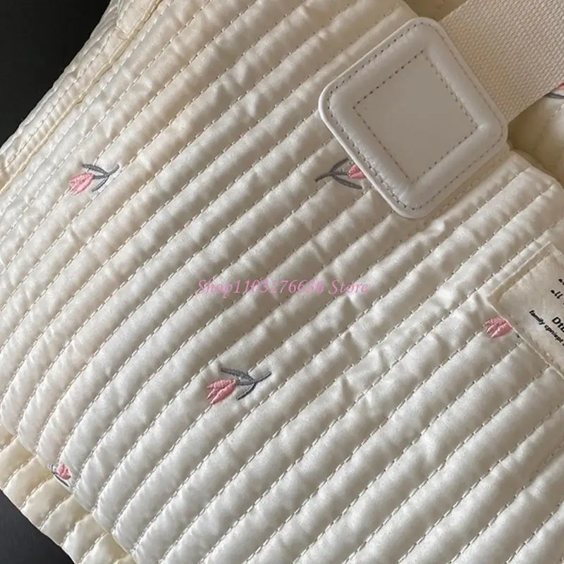 R6FD Bolso hombro maternidad conveniente con amplio espacio para bebé - imagen 3