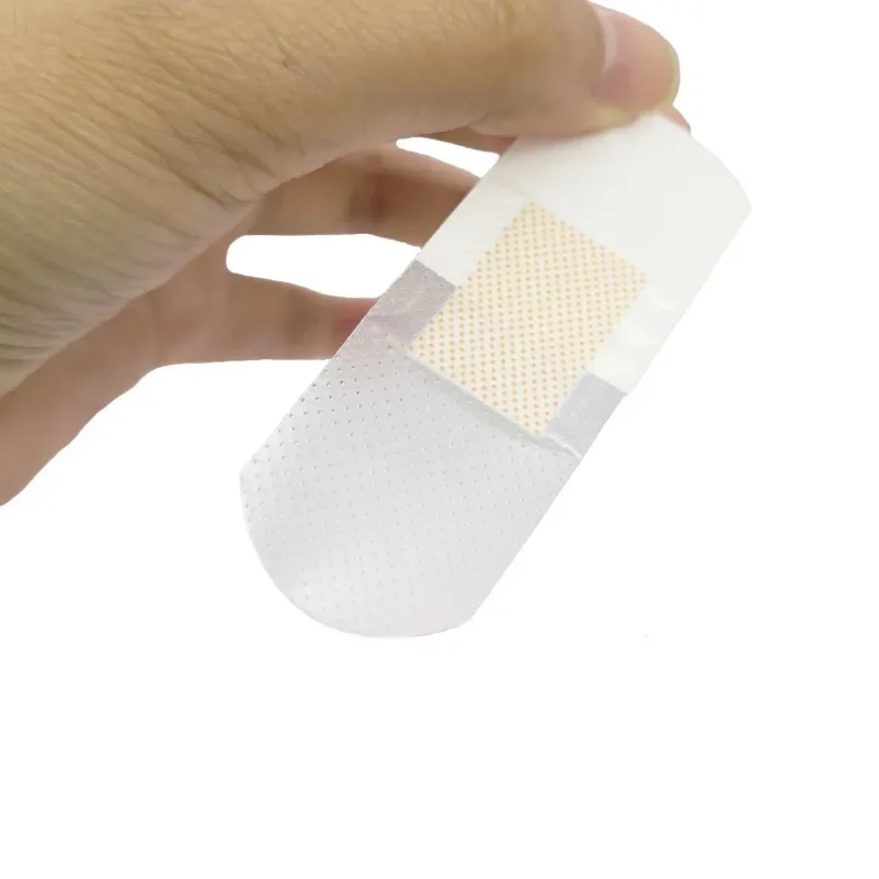 50 unids/set tirita transparente vendaje para heridas parche para tiras de primeros auxilios vendajes adhesivos de yeso elástico cinta Woundplast - imagen 5