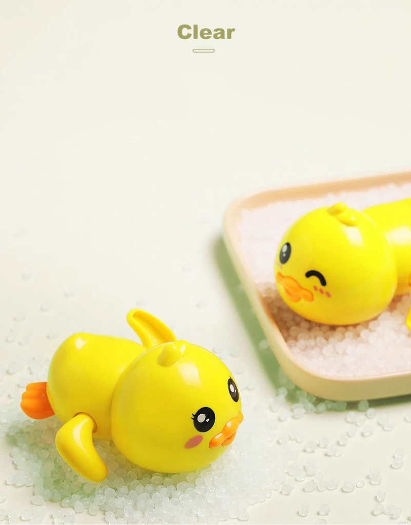 Patito de baño visto de perfil