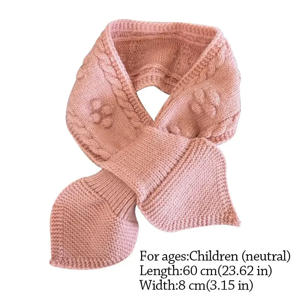 Bufanda infantile de punto suave para invierno – Cálida y acogedora - imagen 5