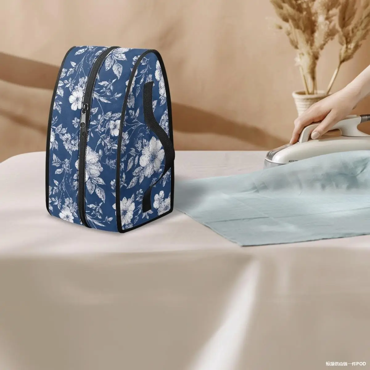 Bolsa para plancha floral - organizadora para hogar y viaje - imagen 2