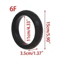 C  6 inch