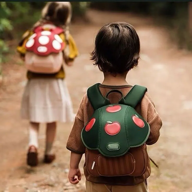 Nueva mochila MILANCEL de otoño para niñas, bolso de hombro con forma de seta bonita para niños, mochila escolar de helado para niños - imagen 4