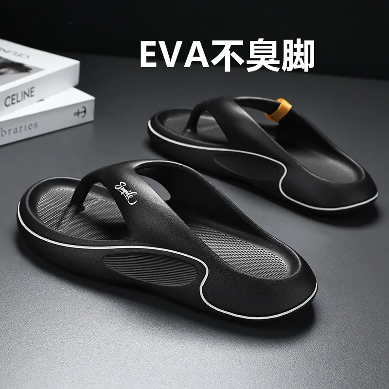 2025 nuevas chanclas de interior y exterior para hombre, zapatos de plataforma de verano, zapatillas de playa suaves de EVA para parejas, sandalias de ocio para mujer - imagen 5