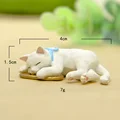 Face Down White Cat