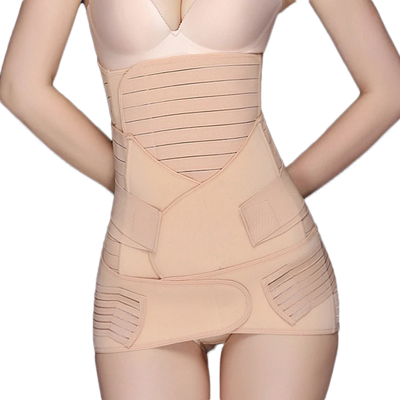 Cinturón abdominal posparto 3 en 1 para entrega de madre y bebé Cinturón abdominal para entrega vaginal y sección de cesárea universal