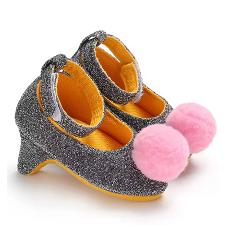 Zapatos de tacón antideslizantes para niña con lazo - Primavera/Otoño - imagen 2