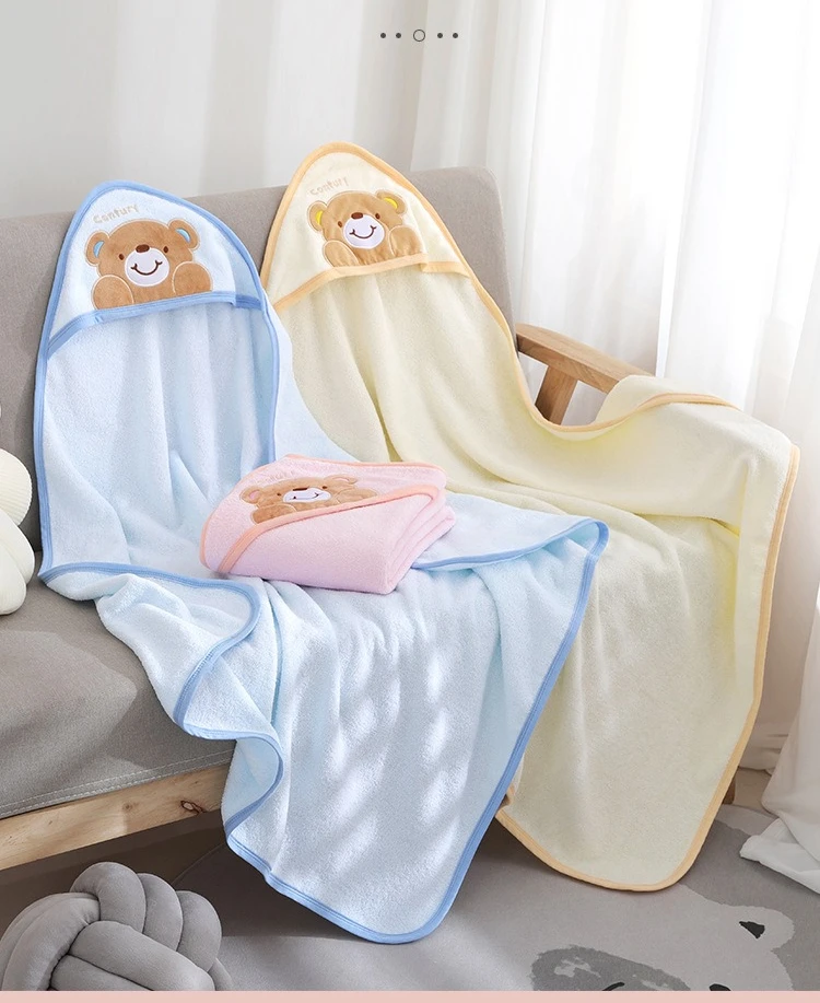 Poncho capucha dibujos