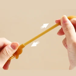 Clip para chupete infantil con cadena de silicona antipérdida
