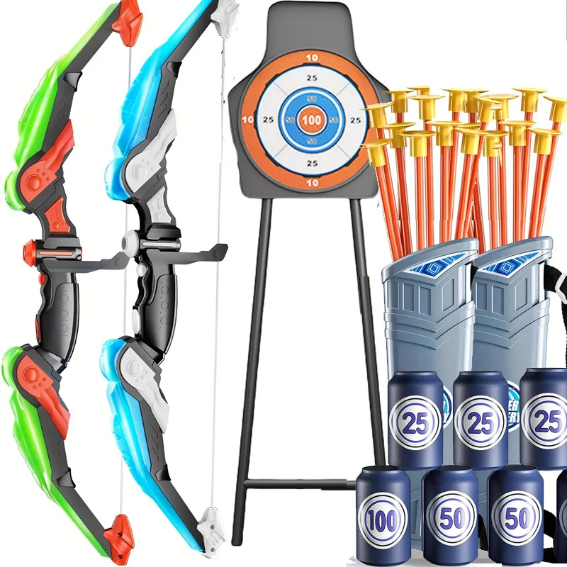 Set de Arquería Infantil con Luces – Arco, Flechas y Carcaj - imagen 5