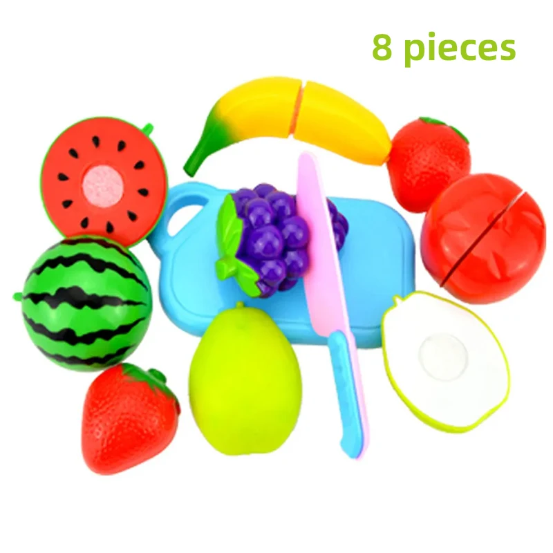 Juego de cocina con alimentos para cortar - Juguete educativo niños 3+ - imagen 4