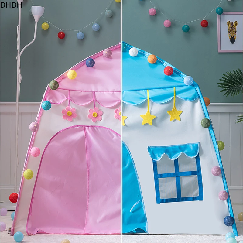 Tipi castillo de princesa plegable para juegos infantiles - imagen 5