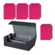 Black Gray with Pink
