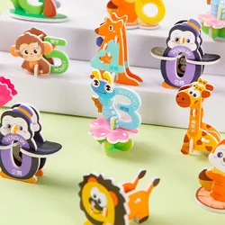 Rompecabezas 3D educativo de insectos para niños