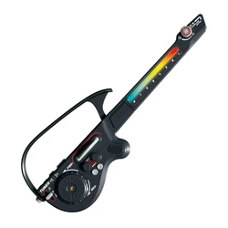 Guitarra eléctrica inteligente de juguete, DJ sin cuerda, sin mezcla de cuerdas con luces LED Bluetooth, sonidos de bajo para música, regalo para niños