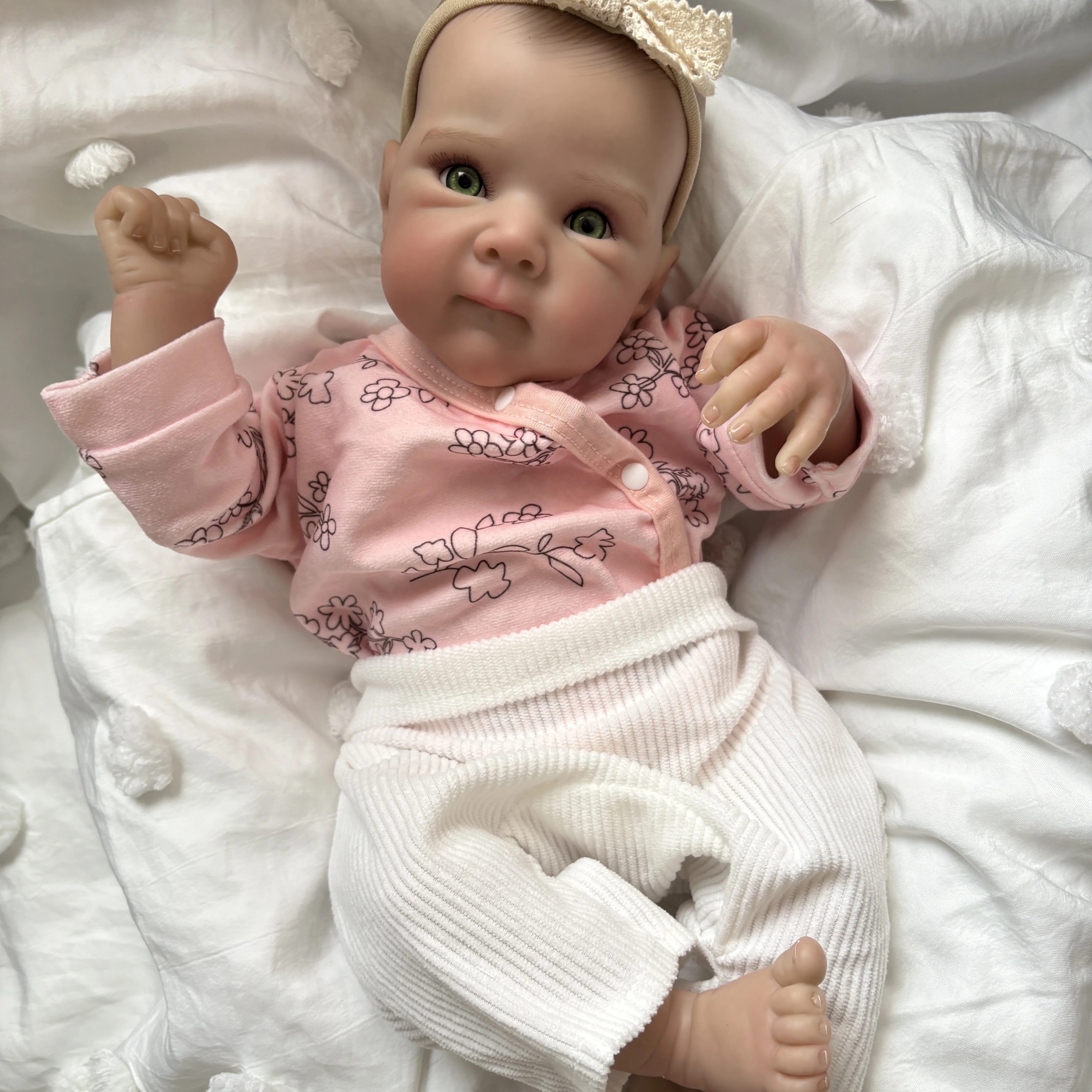 NPK-Beta Reborn Muñeca bebé realista con tacto suave y piel natural - imagen 5