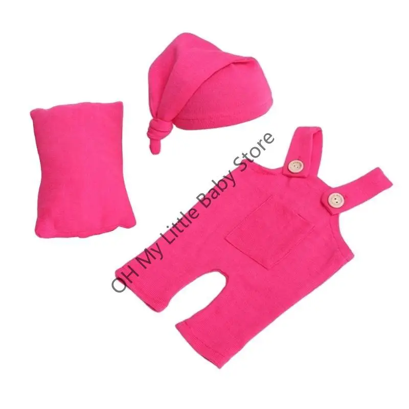 M76C Propiedades fotografía recién nacida envoltura ajustable envoltura y almohada cómoda completa los accesorios para fotos