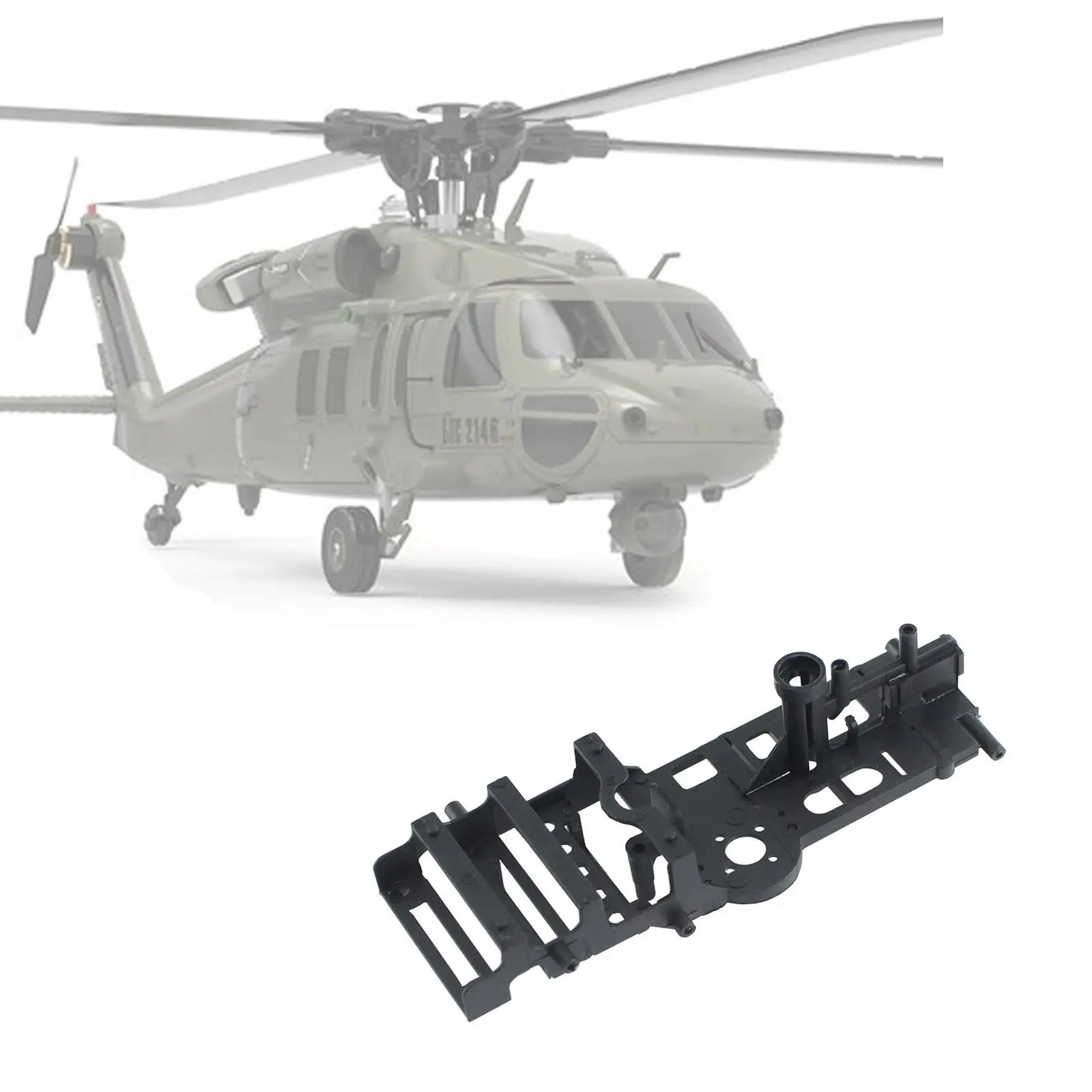 RC Helicopter Main Frame Modified Compact Sturdy High Parts Upgrade for Wltoys RC Helicopter Main Frame Modified Compact Sturdy High Parts Upgrade for Wltoys