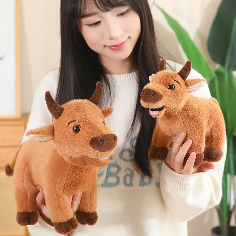 Peluche toro escalador suave para bebé – Juguete educativo - imagen 4