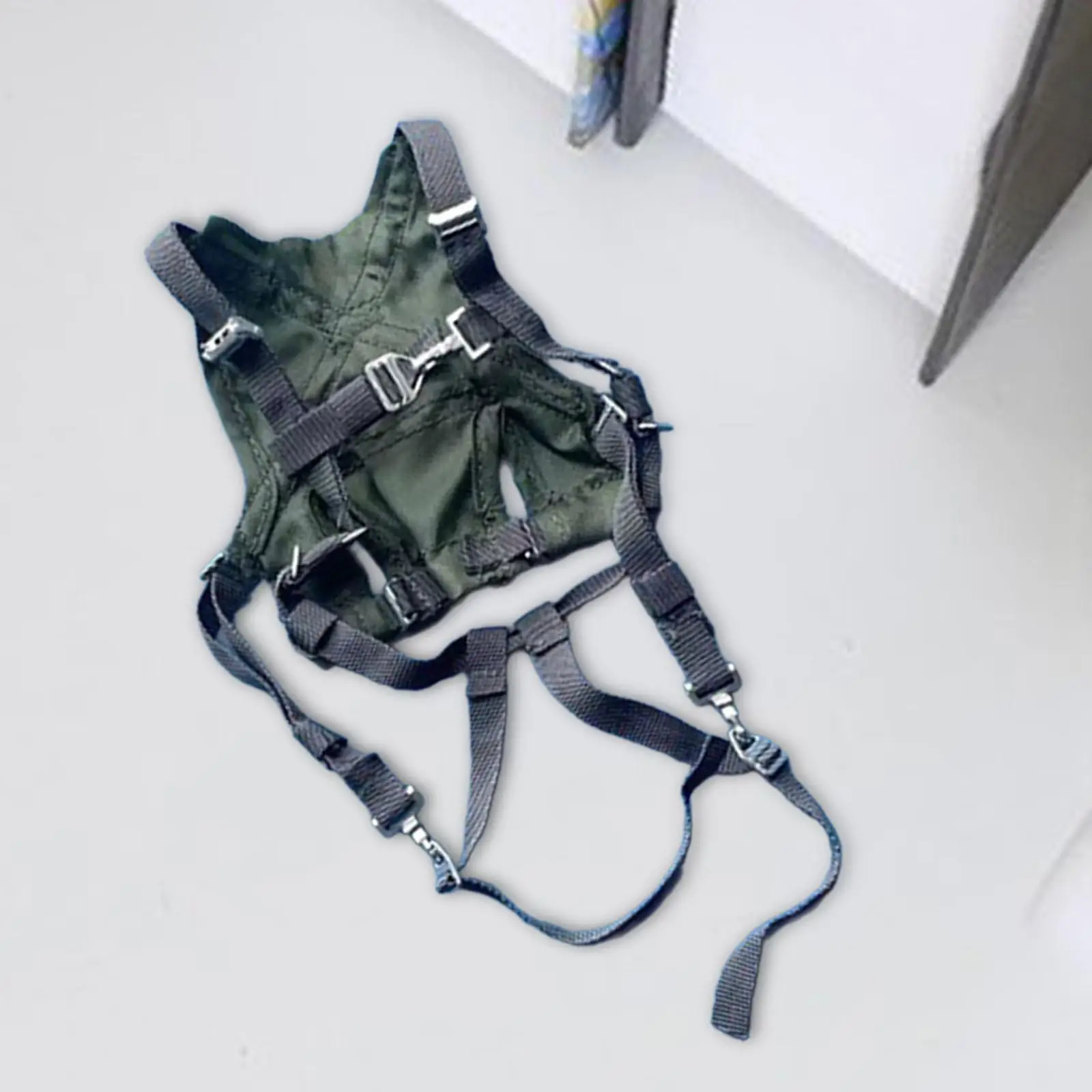 1/6 Scale Downhill Belt Vest Model Traning Vest,Hanging Vest Model,Dress up for 12inch Male Collectable Action Figures Body