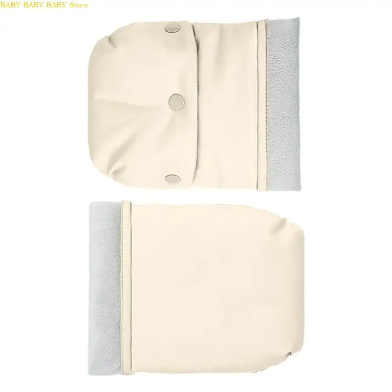 Q81A Manoplas a prueba salpicaduras para cochecitos clima frío Manoplas para cochecito Universal Cochecito bebé Guantes - imagen 5