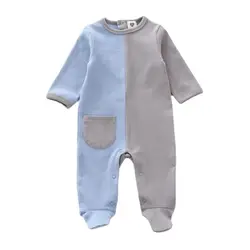 Peleles de algodón acanalados para bebé, ropa de manga larga para niños, monos para recién nacidos, ropa para niños y niñas