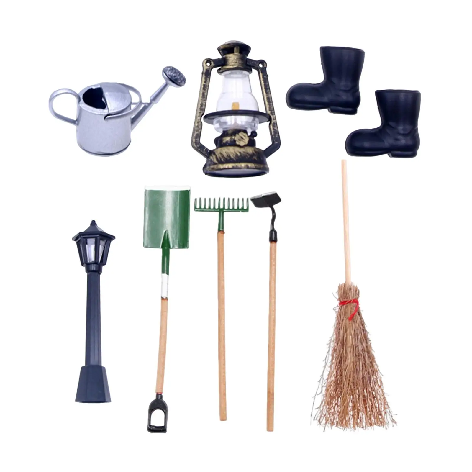 Herramientas jardín miniatura - vista principal