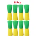 8 Pcs Yellow Green