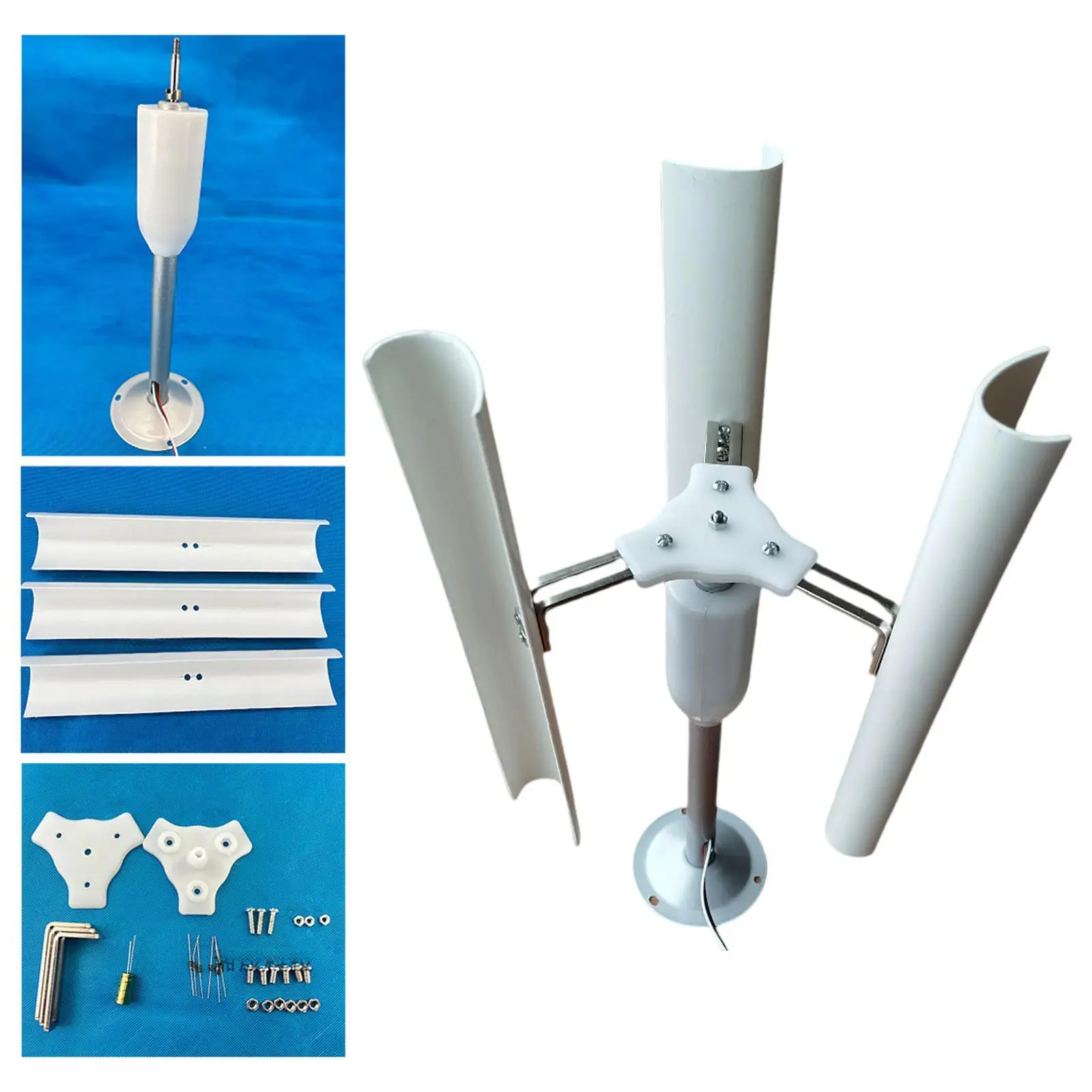 Wind Turbine Generator Kit Three-phase Alternating Current for Lab School