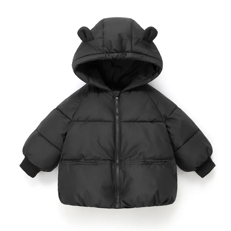 Chaqueta de invierno con capucha para bebé antiviento - imagen 5